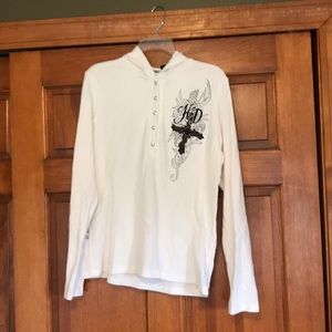 Harley Davidson women’s shirt with hood